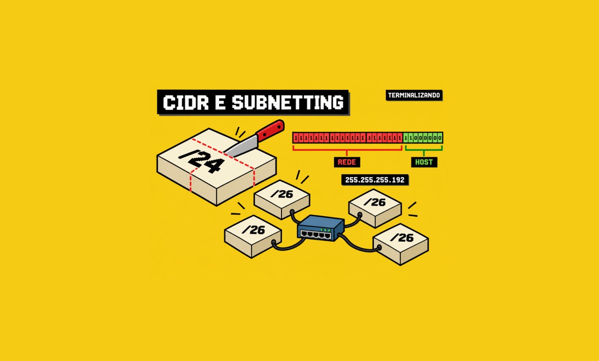 Subnetting sem crise existencial: um guia para dormir tranquilo