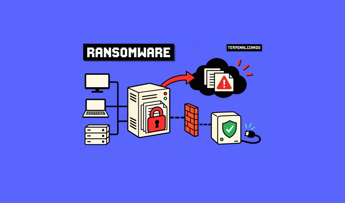 Ransomware: sequestro de dados com pedido de resgate em cripto
