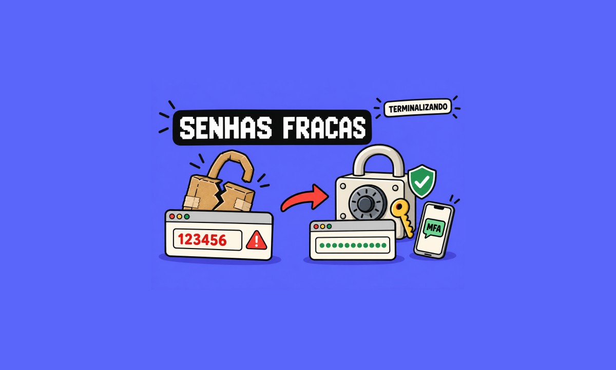 Senhas fracas: '123456' ainda reina soberano em 2026
