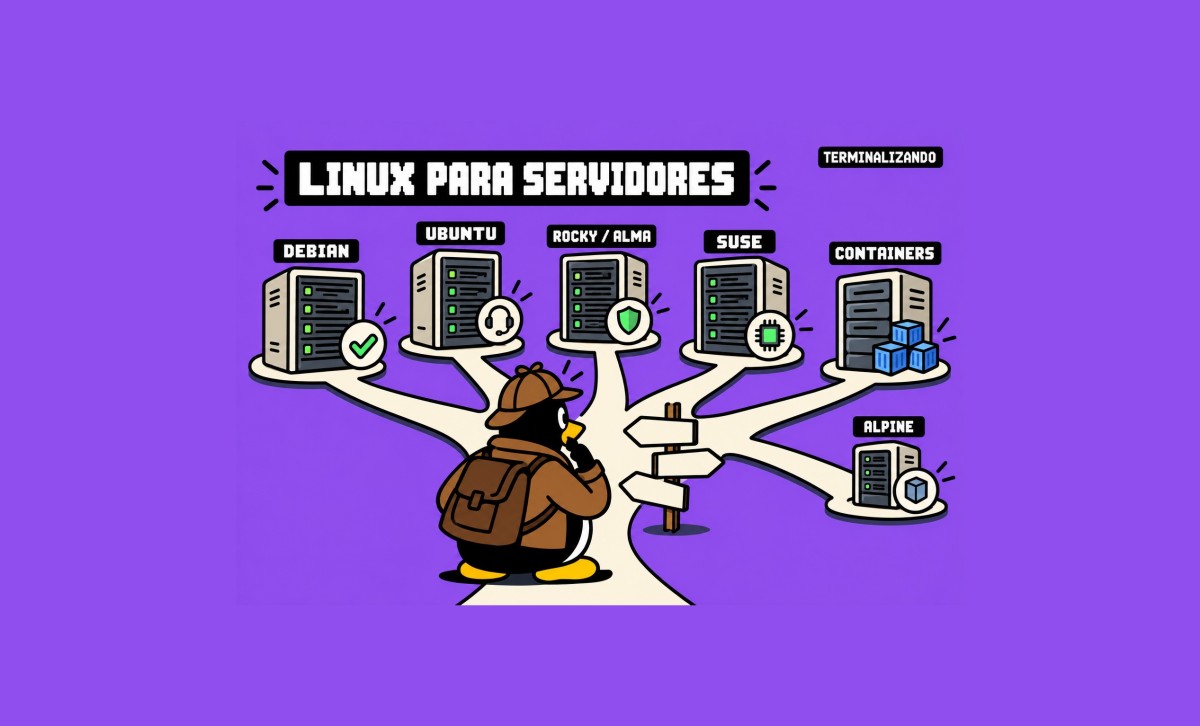 Distribuições Linux para servidores: o que está em alta em 2026