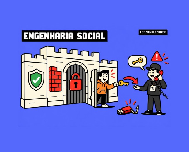 Engenharia social: hackear humanos é mais fácil que hackear sistemas