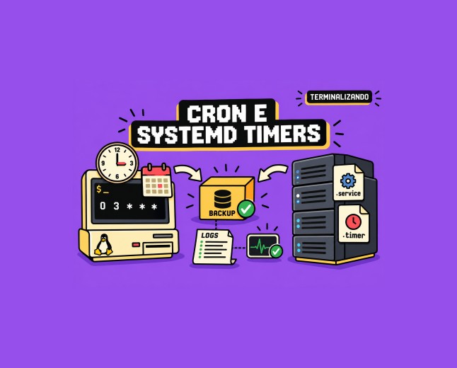 Automatizando tarefas com cron e systemd timers sem dor de cabeça